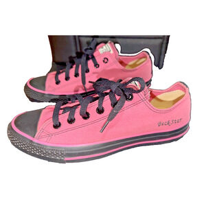 Converse All Star Beck Star Pink Black Low Top Sneakers Women’s 9 Men's 7